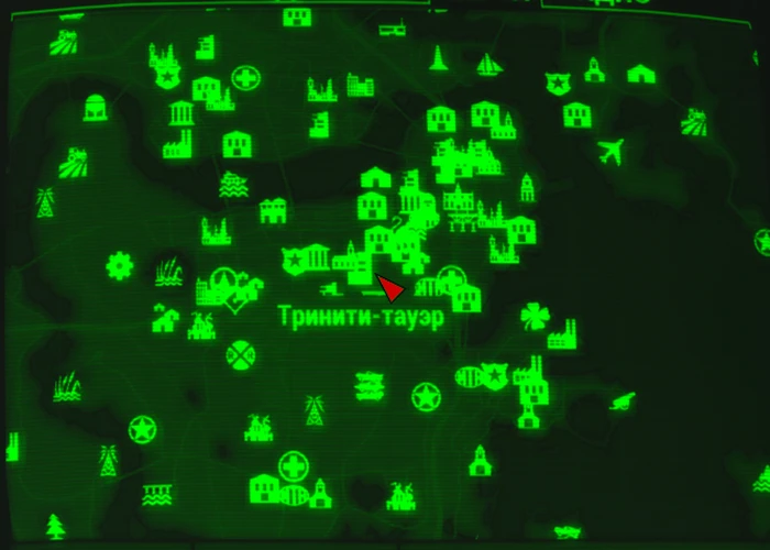 Fallout 4: Пупс «Ближний бой» - расположение на карте