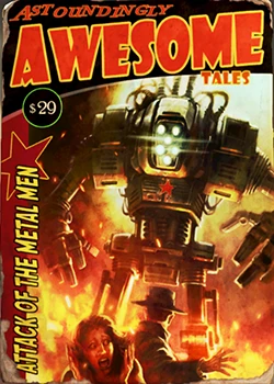 Fallout 4: Журнал «Потрясающие крутые истории», выпуск «Attack of the metal men»