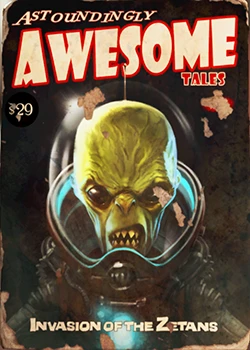 Fallout 4: Журнал «Потрясающие крутые истории», выпуск «Invasion of the Zetans»