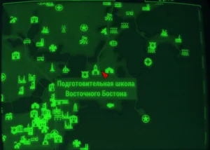 Fallout 4: Журнал «Потрясающие крутые истории», выпуск «Rise of the Radiated» - расположение на карте