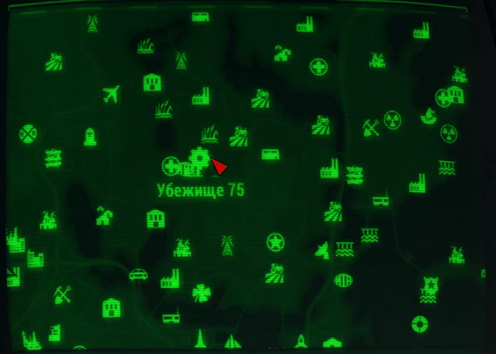 Fallout 4: Журнал «Грогнак-варвар», выпуск «Demon slaves, Demon sands» - расположение на карте