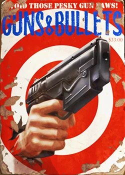 Fallout 4: Журнал «Пистолеты и пули», выпуск «Avoid those pesky gun laws»