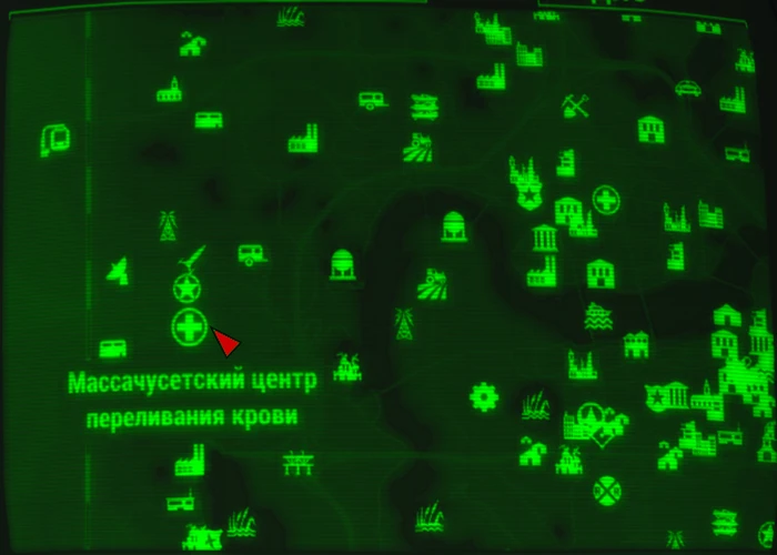Fallout 4: Журнал «Массачусетский хирургический журнал», выпуск «Cryo technology haven or tomb» - расположение на карте