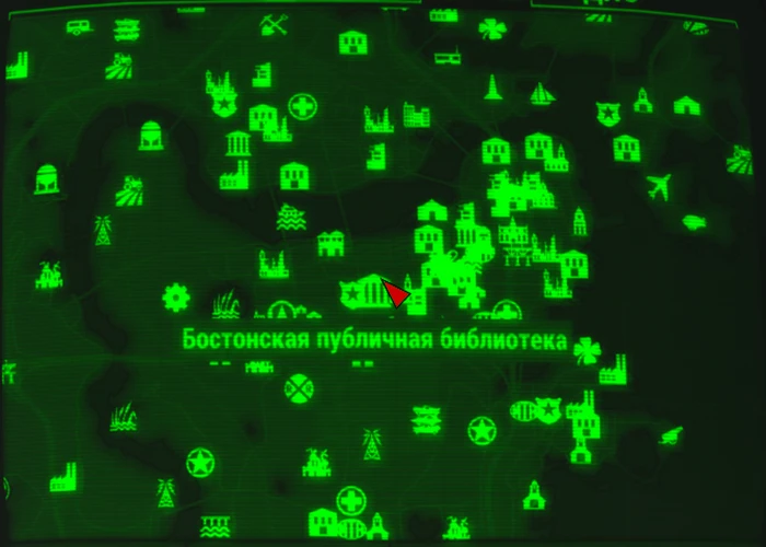 Fallout 4: Журнал «Массачусетский хирургический журнал», выпуск «Finding your funny bone» - расположение на карте
