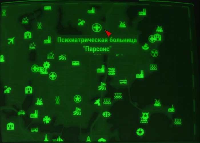 Fallout 4: Журнал «Массачусетский хирургический журнал», выпуск «Let’s play doctor» - расположение на карте