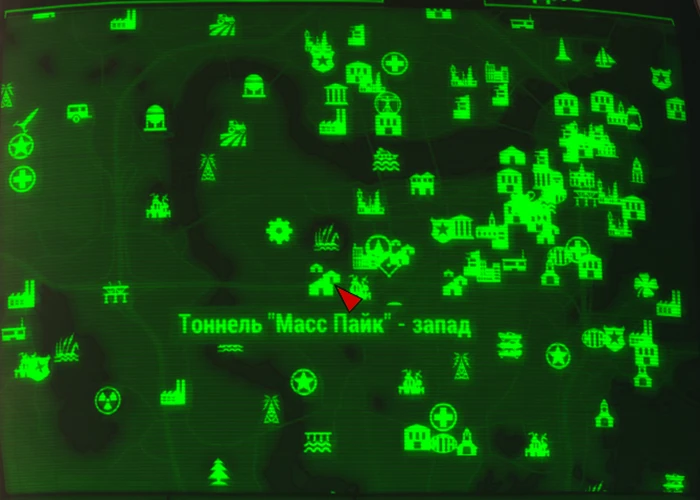 Fallout 4: Журнал «Табуированные татуировки», выпуск «13» - расположение на карте