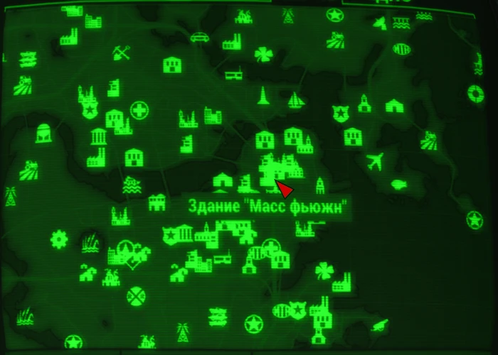 Fallout 4: Журнал «Наука Теслы», выпуск «Giant super weapons» - расположение на карте