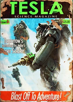 Fallout 4: Журнал «Наука Теслы», выпуск «Tomorrows technology for todays super soldiers»