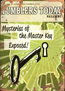 Fallout 4: Журнал «Современные замки», выпуск «Mysteries of master key exposed»
