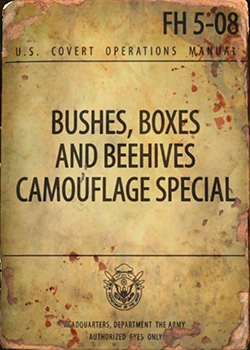 Fallout 4: Журнал «Руководство по тайным операциям США», выпуск «Bushes boxes and beehives camouflage special»