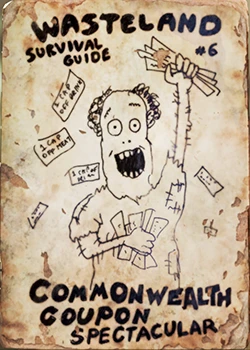 Fallout 4: Журнал «Руководство по выживанию в Пустоши», выпуск «Commonwealth coupon spectacular»