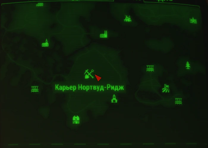 Fallout 4: Журнал «Альманах островитянина», выпуск «Pincer Dodge» - расположение на карте
