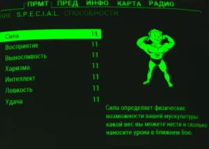 Fallout 4 pipboy SPECIAL
