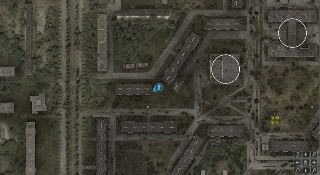Припять - Тайник 22 на карте