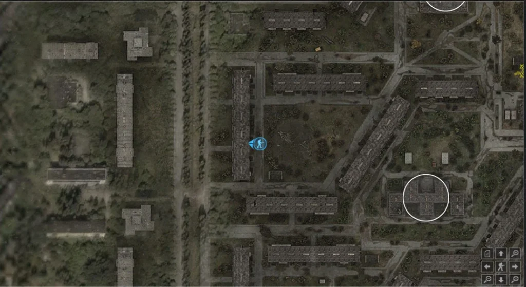 Припять - Тайник 23 на карте